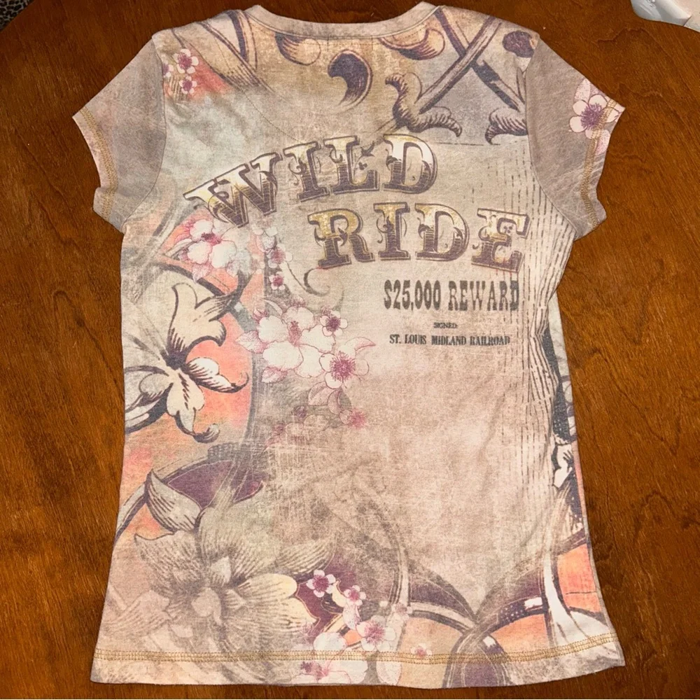 Wild Ride Bedazzled Graphic Tee - Picture 2 of 8